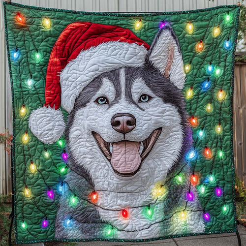 Twinkling Joy Quilted Blanket - Throw (55" x 60")