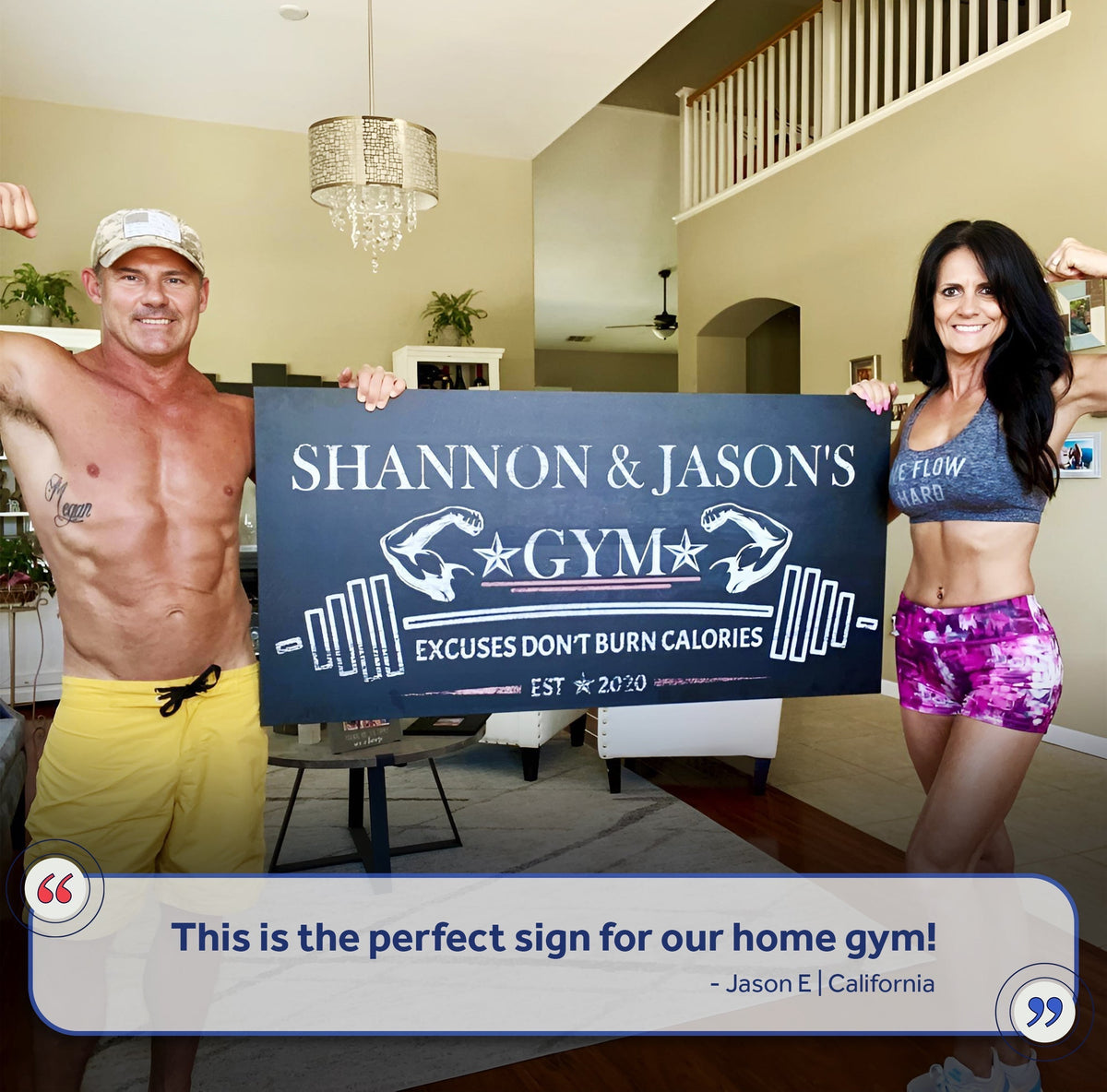 Gym Sign II - canvas