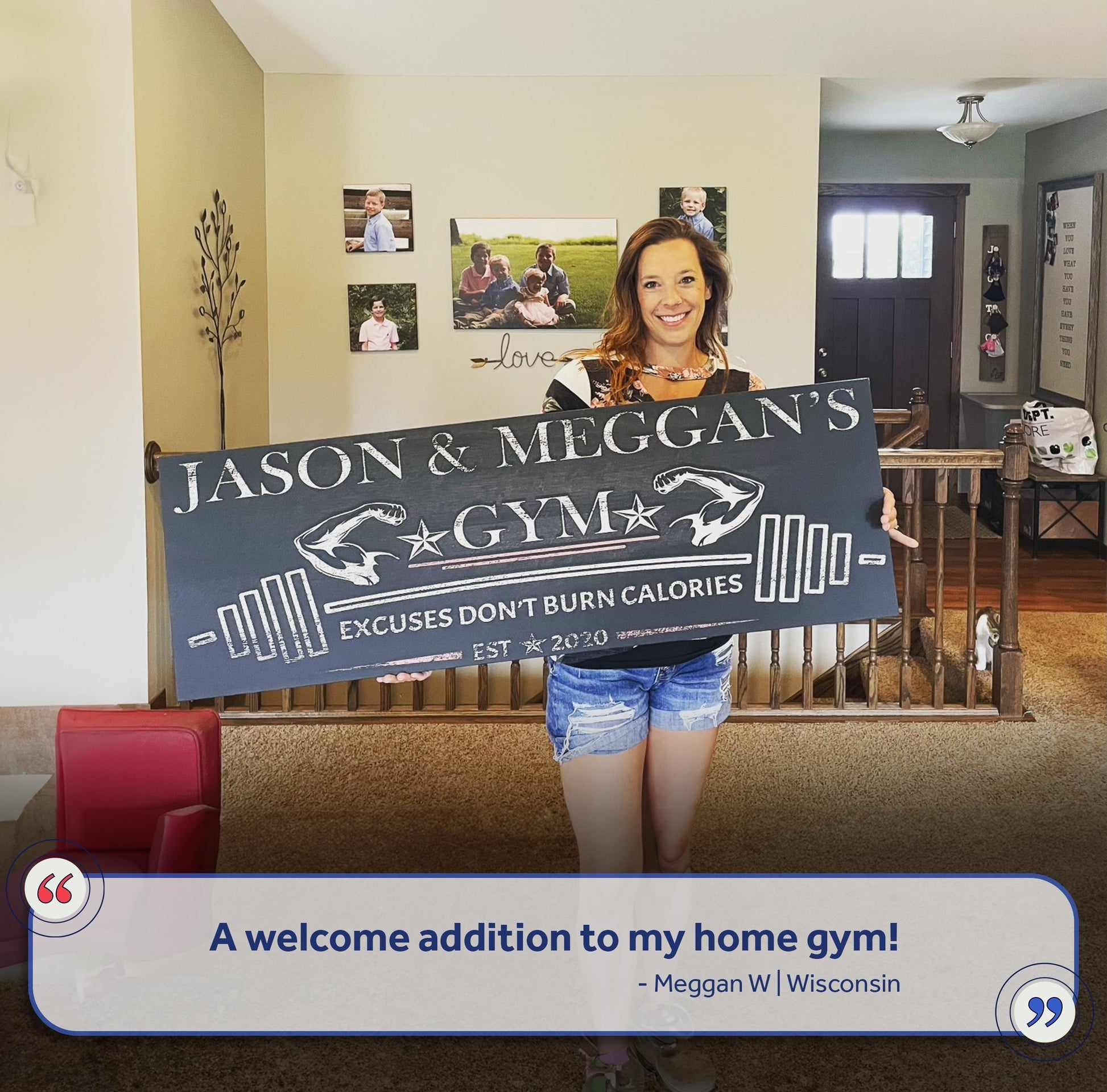 Gym Sign II - canvas