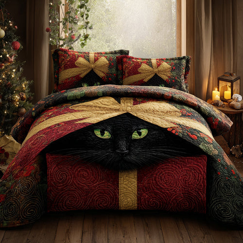 Velvet Noel 3-Piece Quilted Bedding Set - Single (59" x 70")