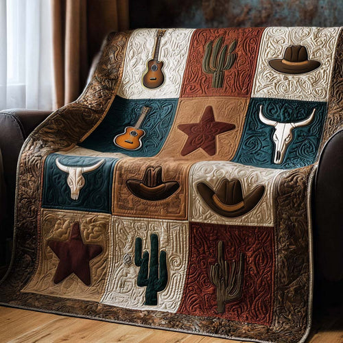 Western Icons Quilted Blanket - Baby (30" x 40") - Pack 1