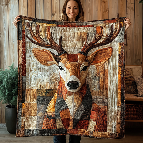 Whispering Pines Quilted Blanket - Throw (55" x 60")