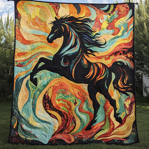 Whispering Winds Quilted Blanket - Throw (55" x 60")