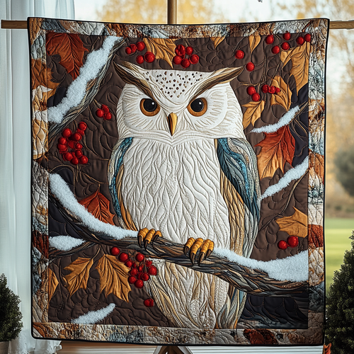 Whispering Woods Quilted Blanket - Throw (55" x 60")