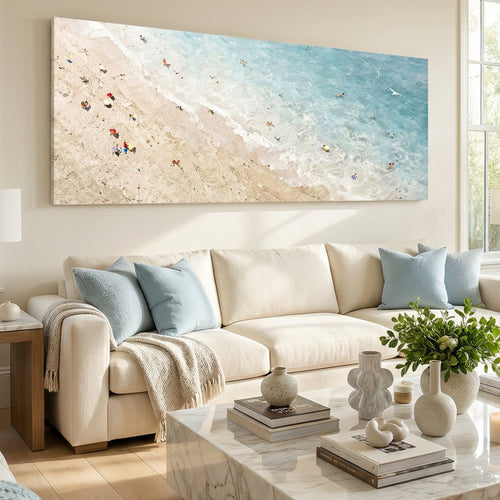 White Beach - canvas