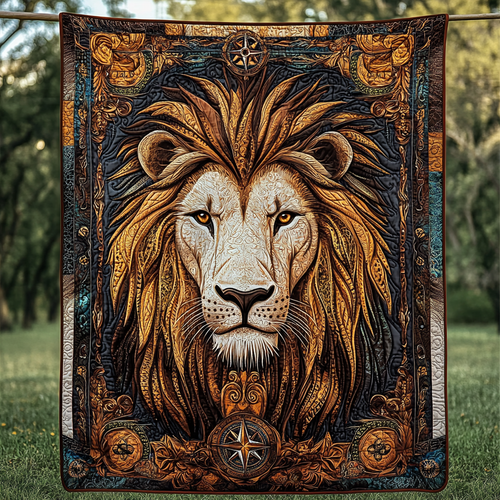 Wilderness Spirit Quilted Blanket - Throw (55" x 60")