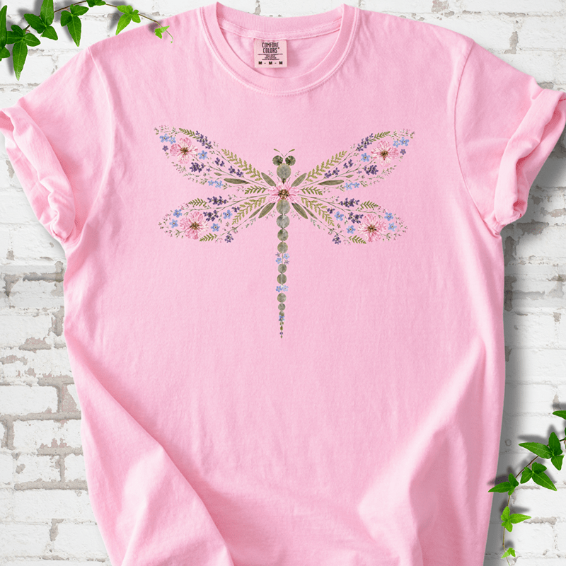 Wildflower Dragonfly T-Shirt