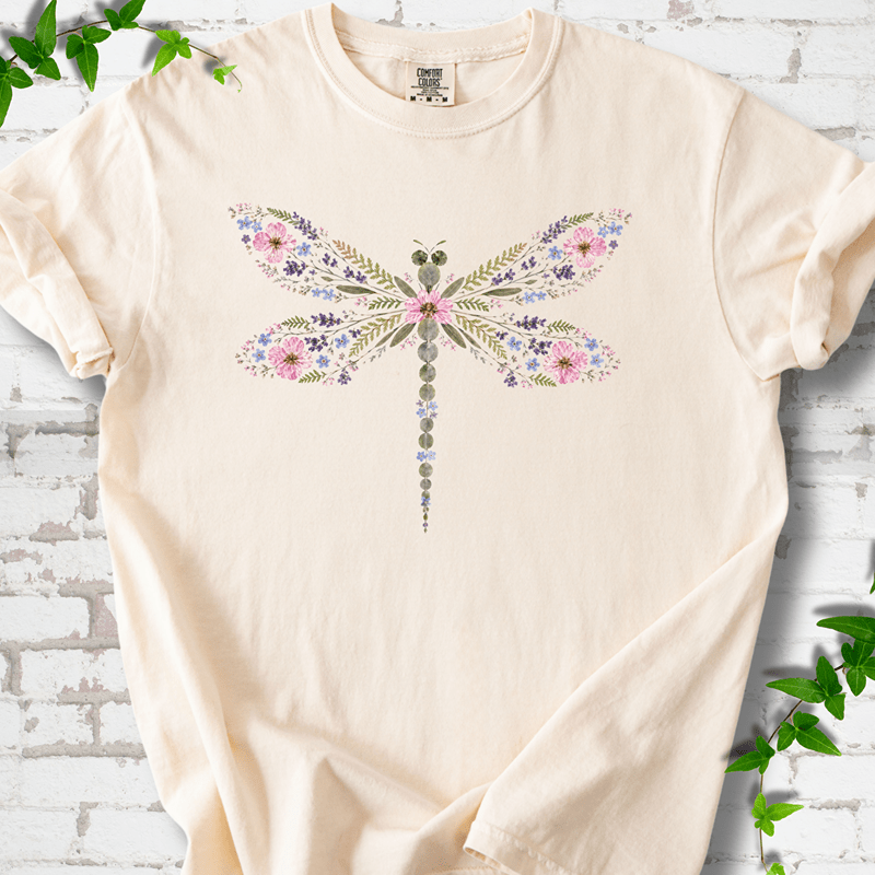 Wildflower Dragonfly T-Shirt