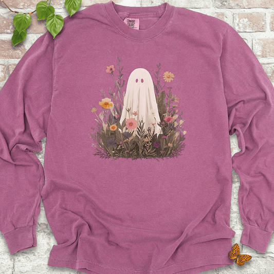 Wildflower Ghost LS T-Shirt