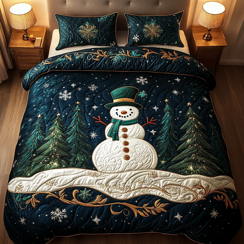 Winter Buddy 3-Piece Quilted Bedding Set - Single (59" x 70")