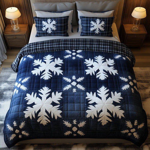 Winter Express 3-Piece Quilted Bedding Set - Single (59" x 70")