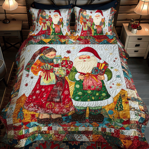 Winter Wonderland 3-Piece Quilted Bedding Set - Single (59" x 70")