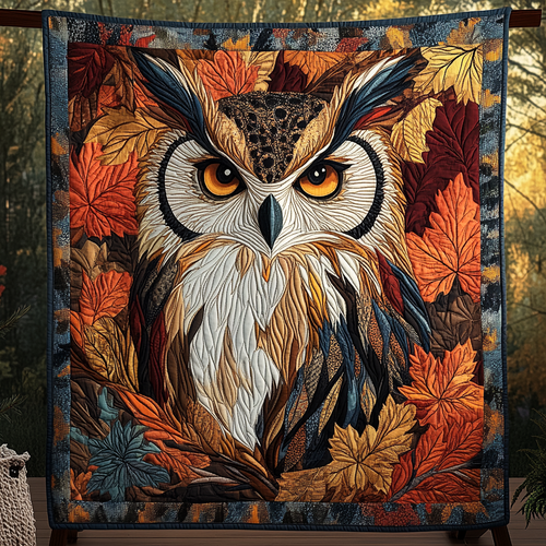 Wise Gaze Quilted Blanket - Throw (55" x 60")