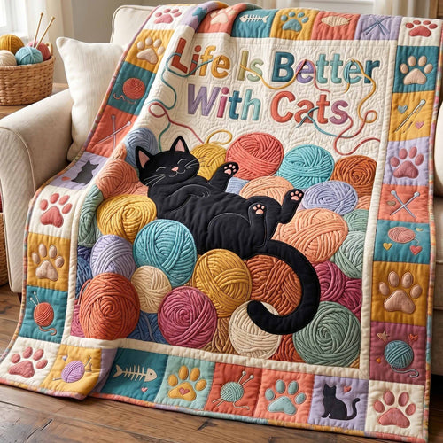 Yarn Nap Quilted Blanket - Baby (30" x 40") - Pack 1