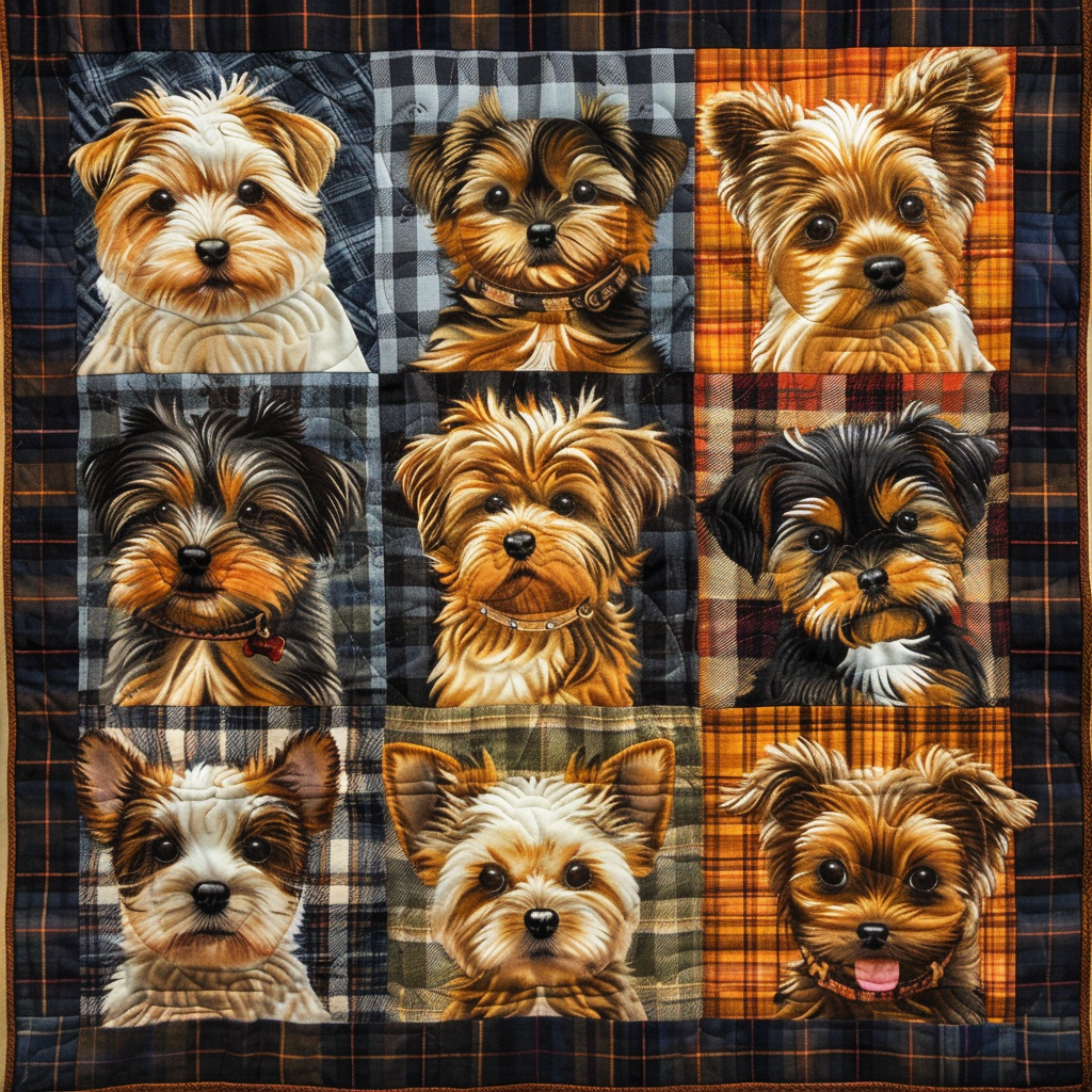 Yorkshire Charm Quilted Blanket - Throw (55" x 60")
