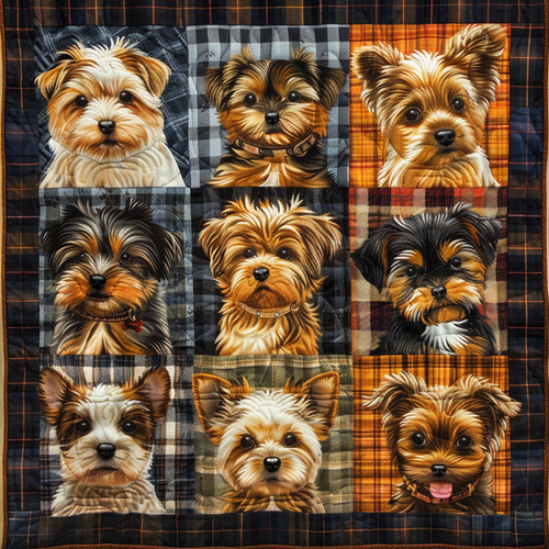 Yorkshire Charm Quilted Blanket - Throw (55" x 60")