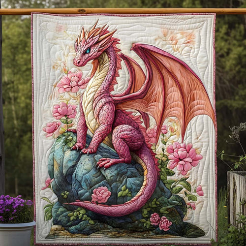 Zephyr Scale Quilted Blanket - Throw (55" x 60")
