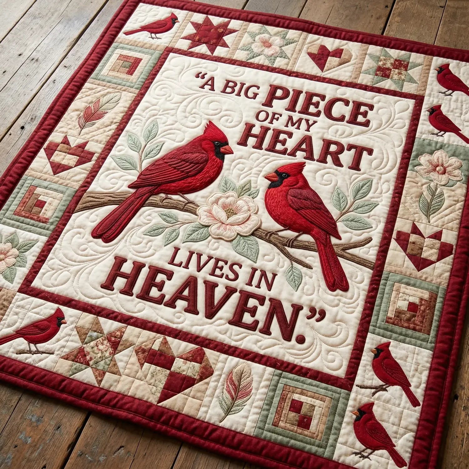 A Big Piece Of My Heart Quilt Blanket