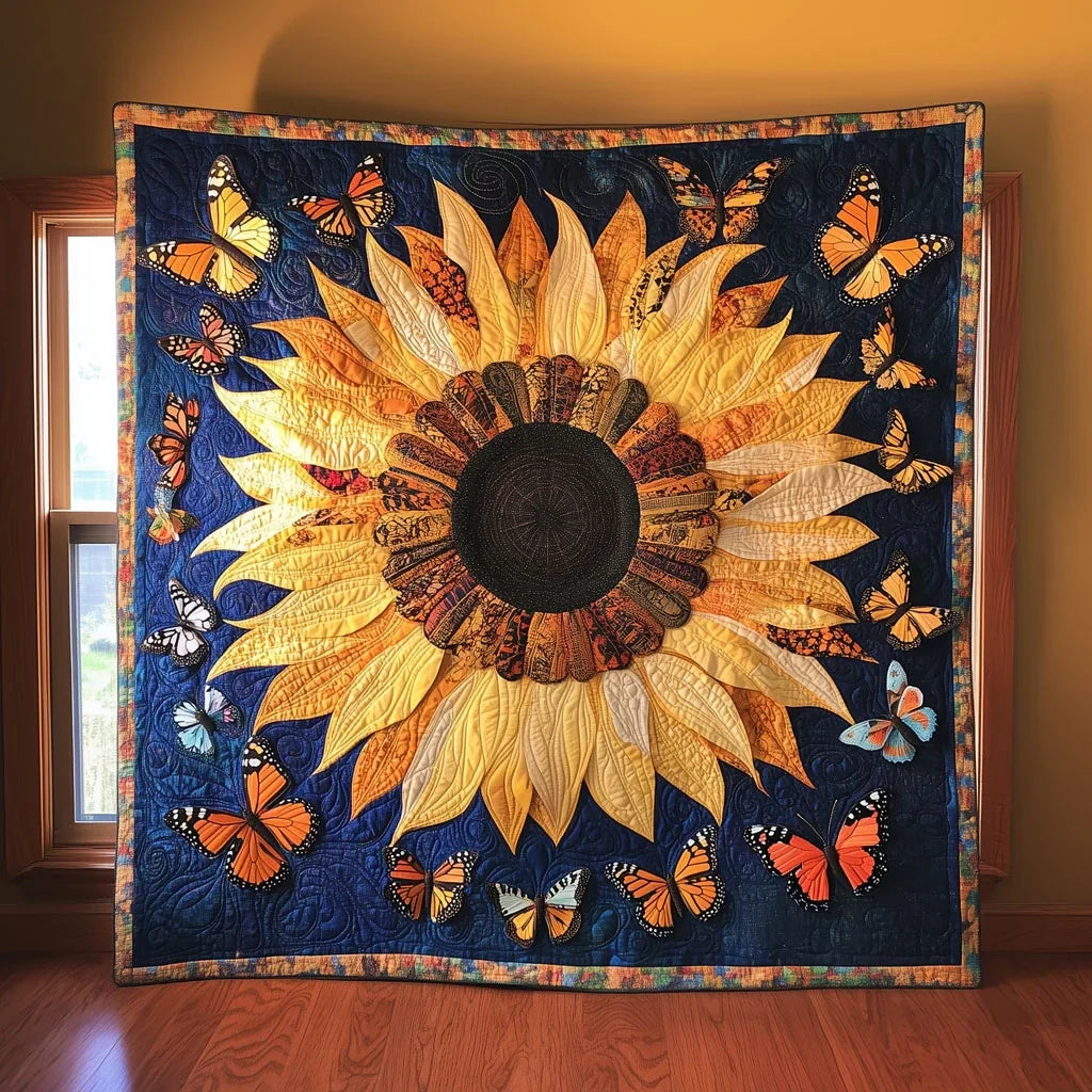 A Million Butterflies Quilt Blanket