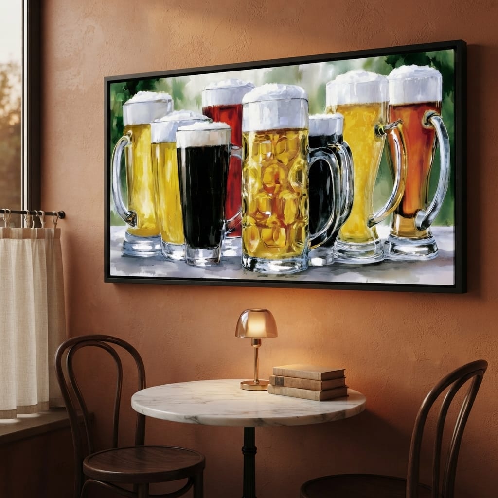 A Toast To The Fellowship Of Friends Canvas Wall Art
