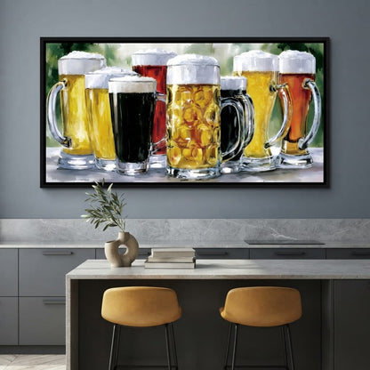 A Toast To The Fellowship Of Friends Canvas Wall Art