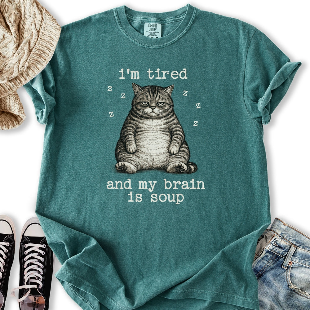 I'm Tired Cat Relaxed Tee