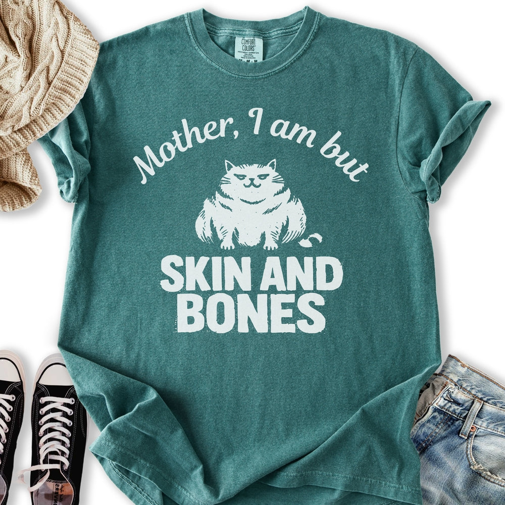 Skin and Bones Cat Relaxed Tee