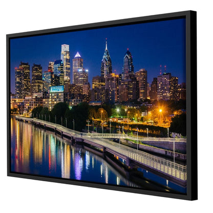 Philadelphia Skyline Canvas Wall Art