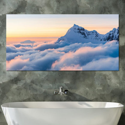 Above the Clouds Canvas Wall Art
