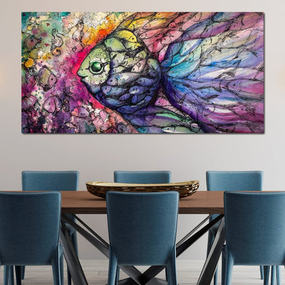 Fishes Canvas Wall Art