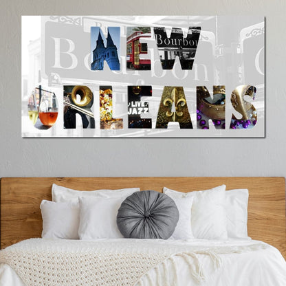 New Orleans Display Canvas Wall Art