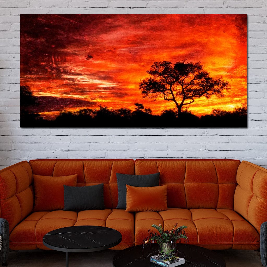 Breathtaking Sunset Canvas Wall Art