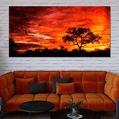 Breathtaking Sunset Canvas Wall Art