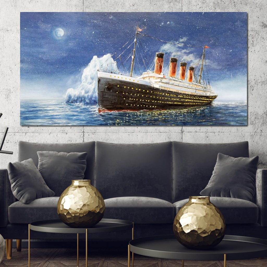 Titanic Canvas Wall Art