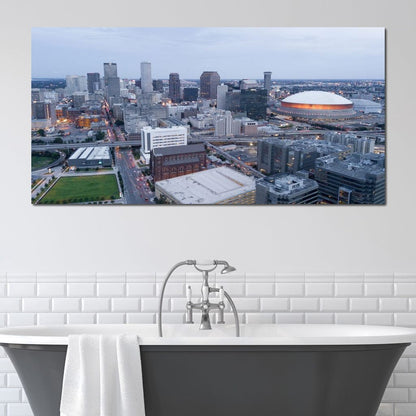 New Orleans Skyline Canvas Wall Art
