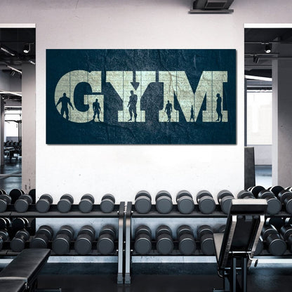 Gym Canvas Wall Art