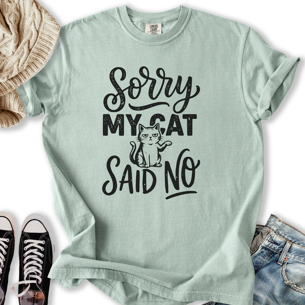 Cat Said No Relaxed Tee