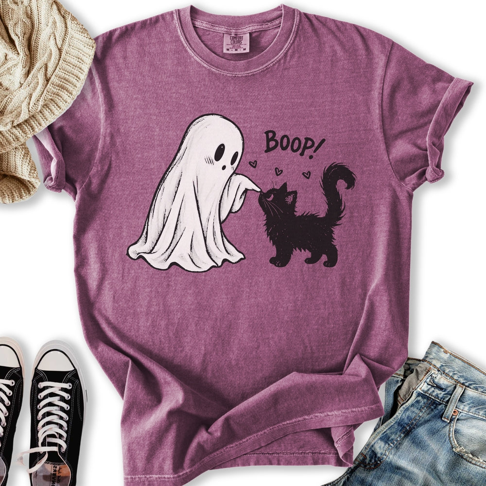 Boop Ghost and Cat Relaxed Tee