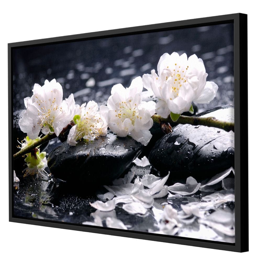 Spa Flowers Canvas Wall Art