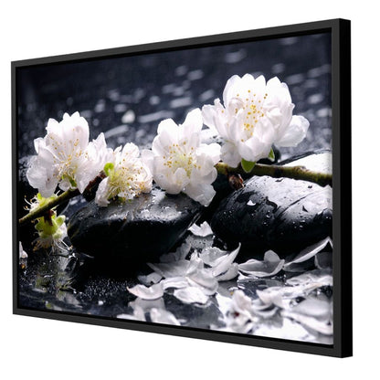 Spa Flowers Canvas Wall Art