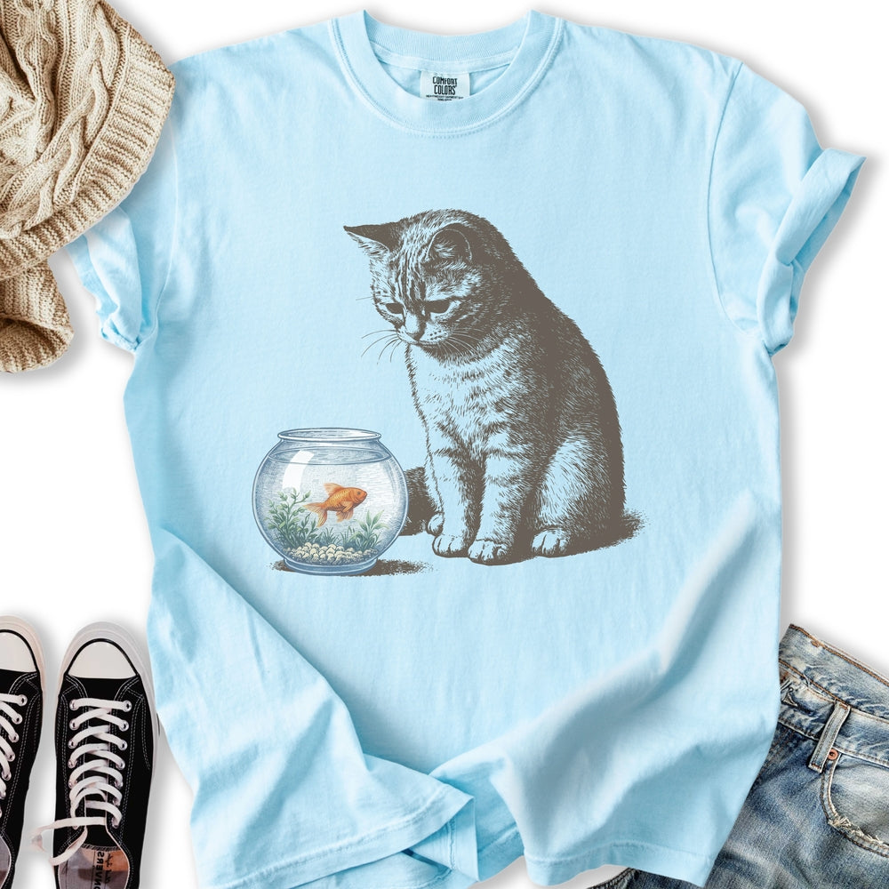 Curious Kitten Relaxed Tee