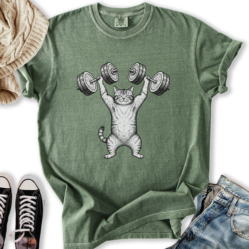 Dumb Bell Cat Relaxed Tee