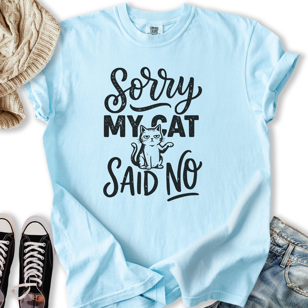 Cat Said No Relaxed Tee