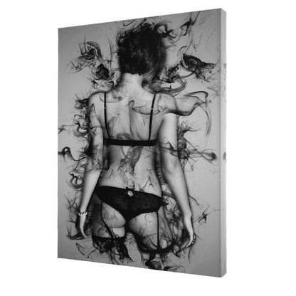 The Smoke Collection 04 Canvas Wall Art