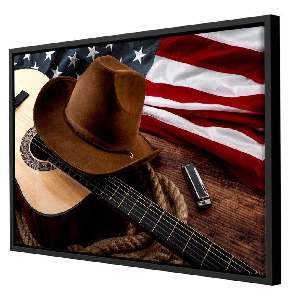 Country Music Canvas Wall Art