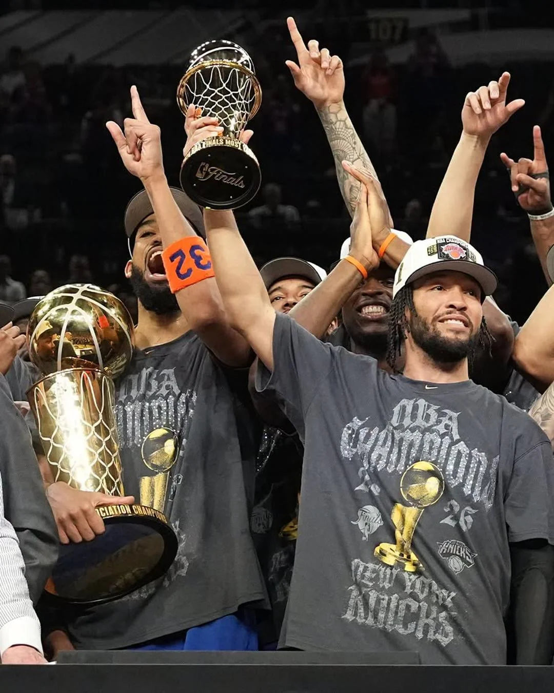 New York Knicks NBA Champions Vintage Graphic Tee