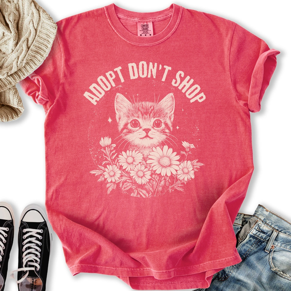 Adopt Don't Shop Kitten Relaxed Tee