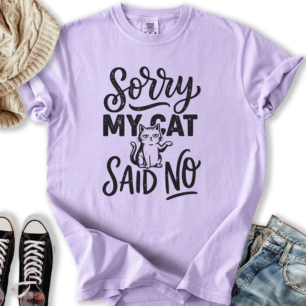 Cat Said No Relaxed Tee