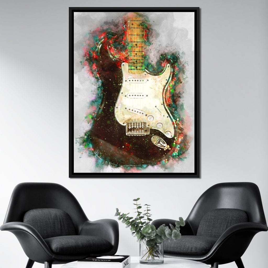 Eric Clapton's Guitar Canvas Wall Art
