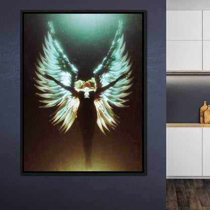 Angel Wings Ascending - G'n Art Canvas Wall Art